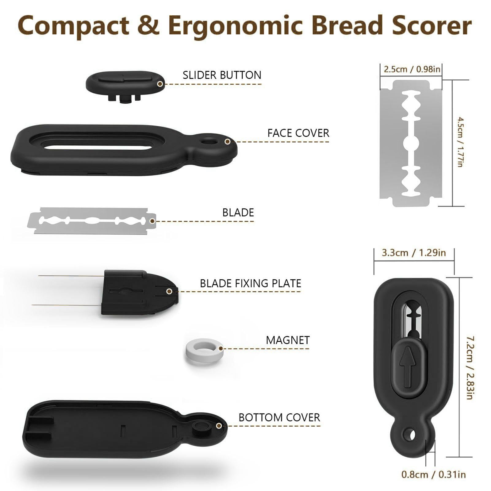 Rasoio Per Incidere Pane - Taglierina Retrattile Per Pasta Madre, Design Ergonomico - Foto 4