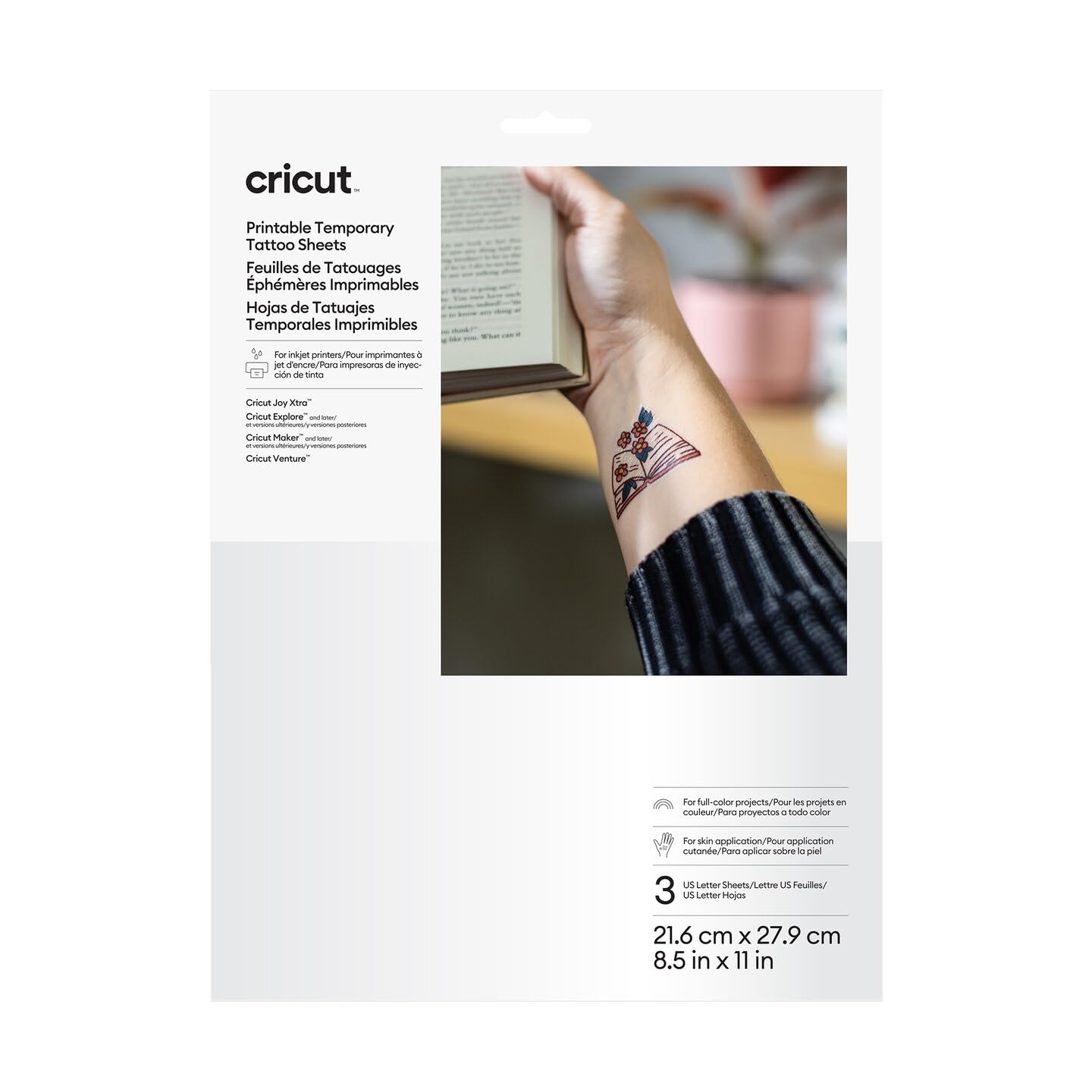 Cricut Printable Temporary Tattoo Sheets ​(3 pack) A4-picture-23