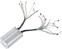 BuyWeek 1500W Elektromos Kerékpár Vezérlő Készlet - 36/48V Kefe Nélküli Motor Szabályzó LCD Kijelzővel és Gázkarral 22,5mm Kormányhoz 8