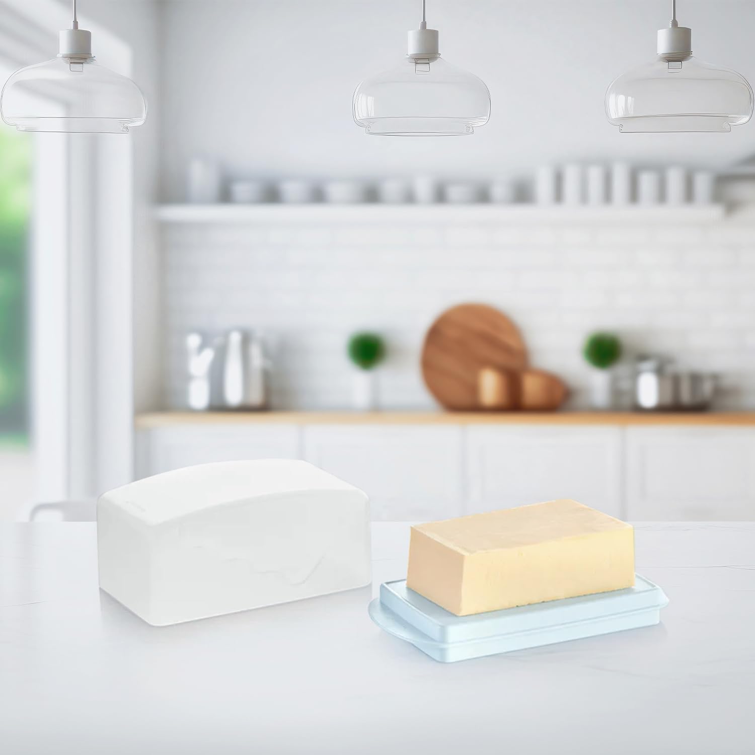 Tupperware Impressions Burriera – Azzurro – Lavabile in lavastoviglie e senza BPA