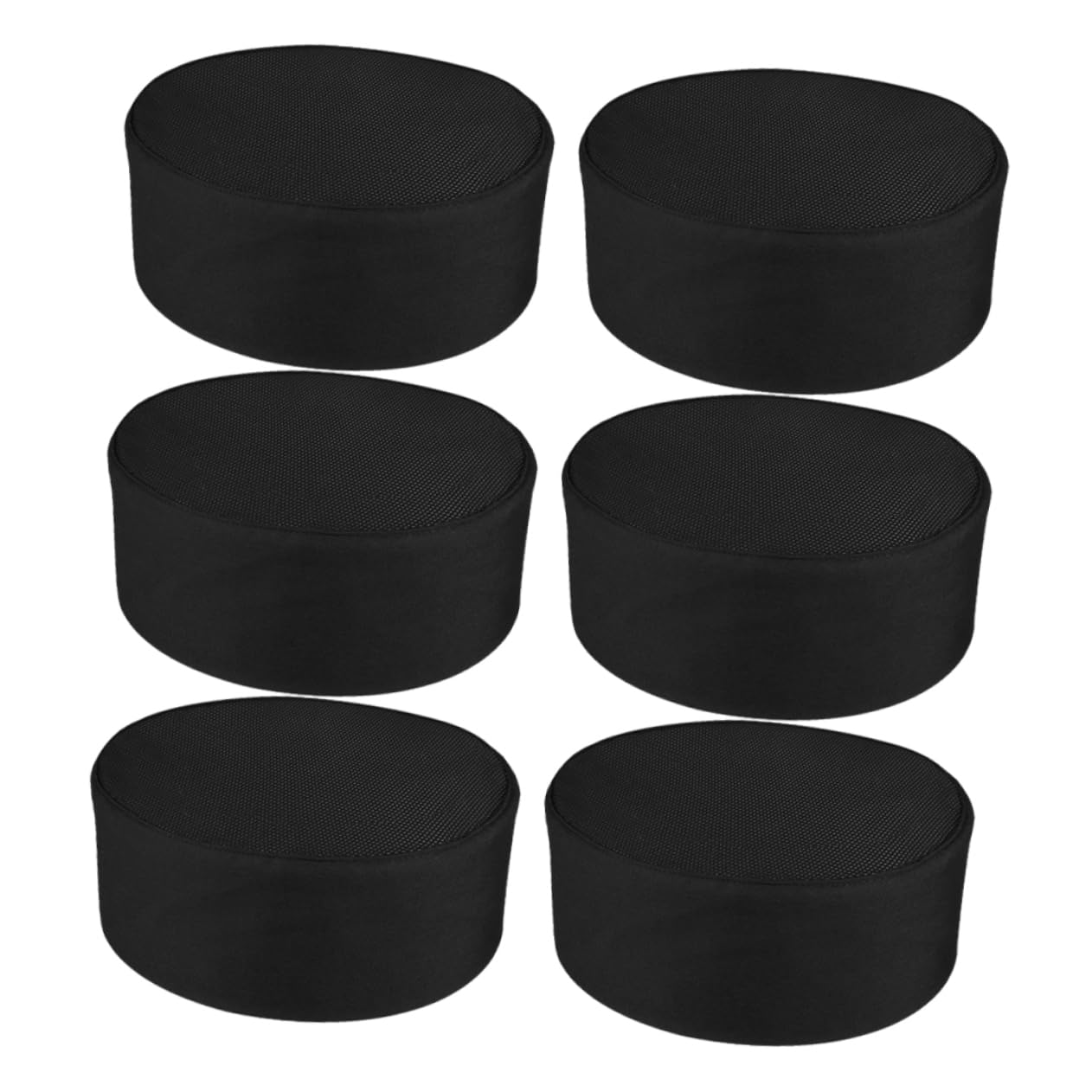 BESPORTBLE 6piezas Gorros de Chef Unisex Ajustables para Cocina Trabajo y Servicio de Comida de Malla Transpirable para Hombres y Mujeres Cocineros y Reposteros