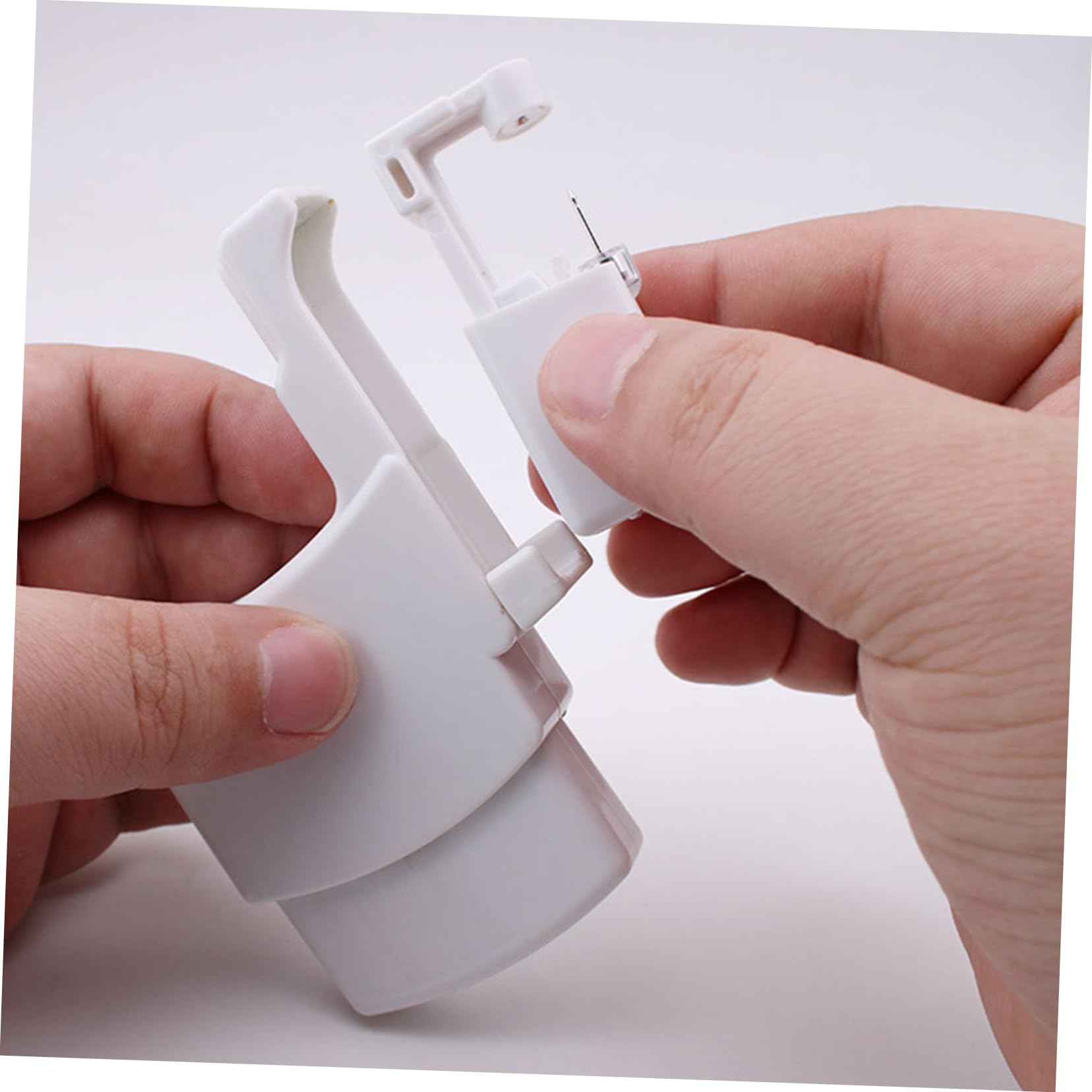 Beatifufu Self Ear Piercing Kit Ear Piercing Apparatus Easy-to-use Piercing Tool