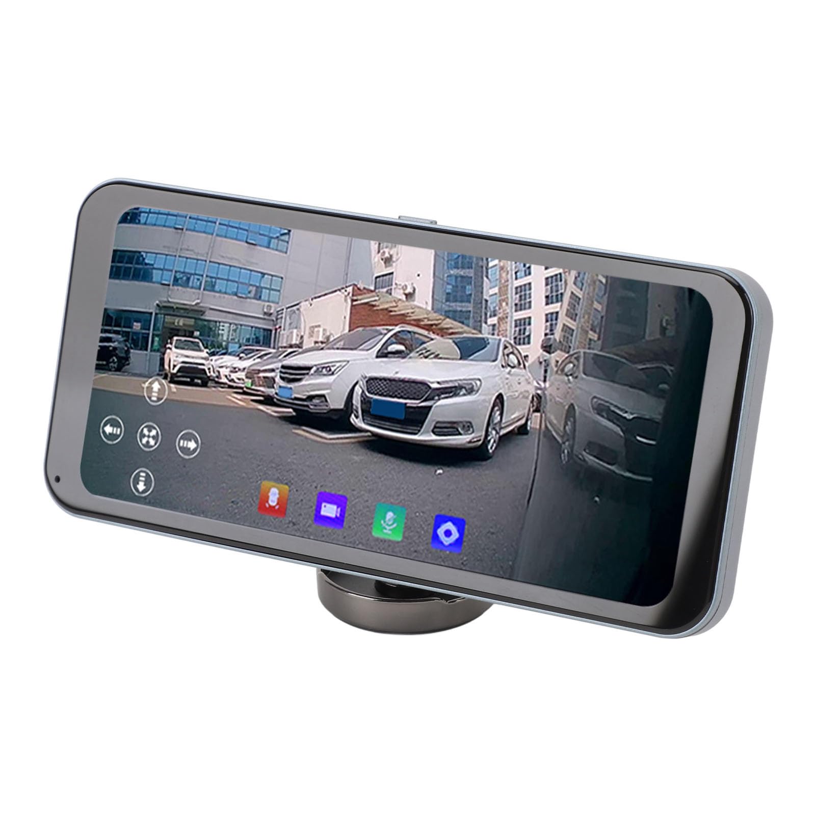 Tbest Pantalla Táctil para Coche, Cámara de Advertencia de Punto Ciego, Vista HD de 6,25 Pulgadas para una Conducción Segura, Asistencia de Visión Lateral Izquierda y Derecha
