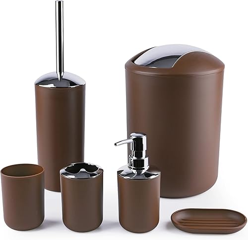 Accesorios para baño Papillon, 6 unidades