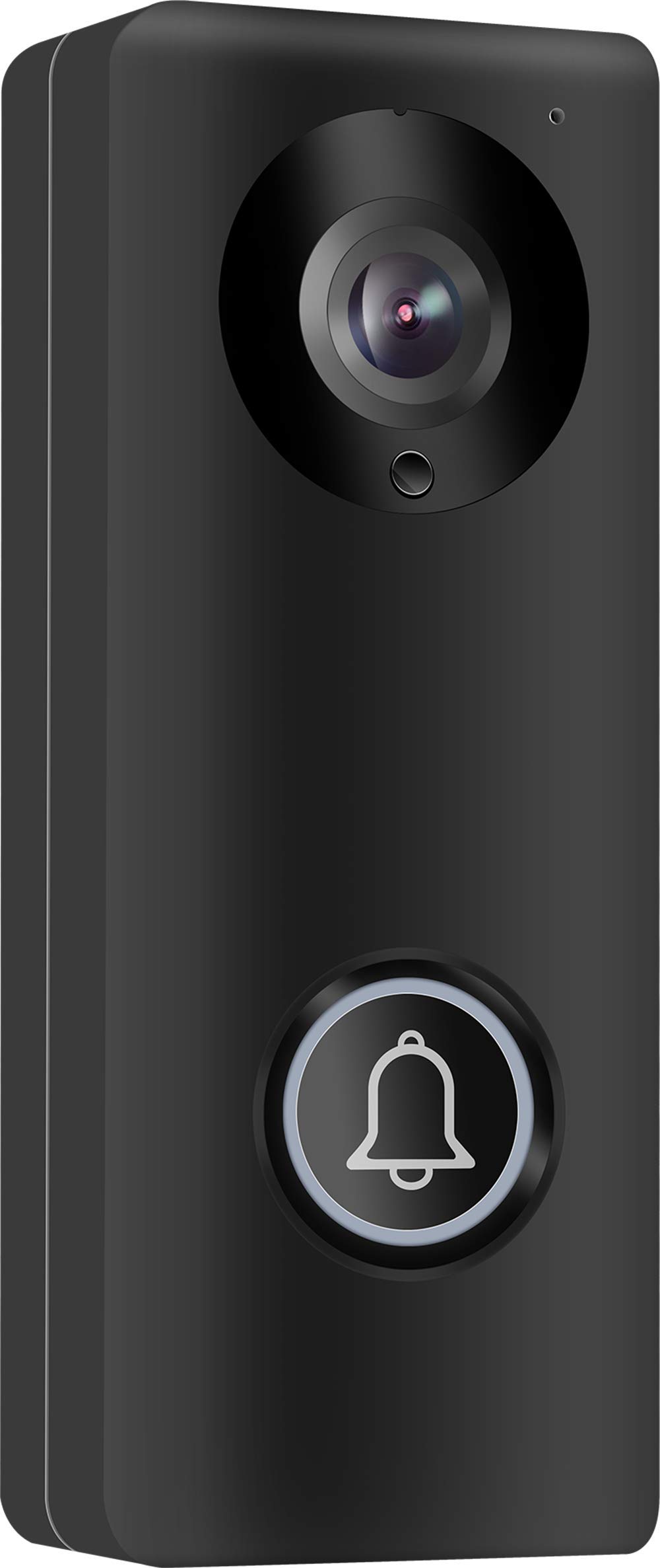 New Landing 2MP 1080P Wireless WiFi Doorbell RJ45 POE Video Door Phone Intercom System with Chime (Black)