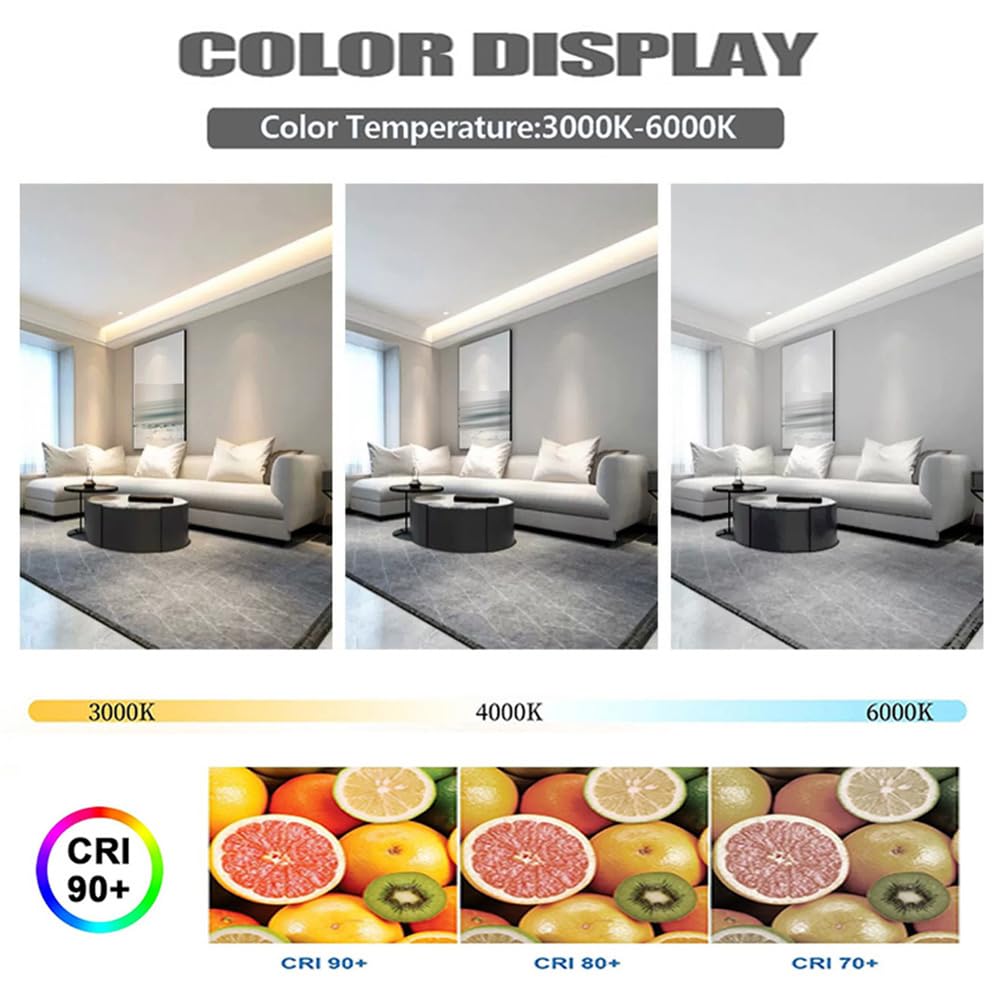 Foco LED, luz de Pared Lineal de Barra Delgada con, lámpara de Pared LED para Interiores, lámpara de Pared de Tira Larga LED, Pasillo de baño, Sala de Estar, Fondo