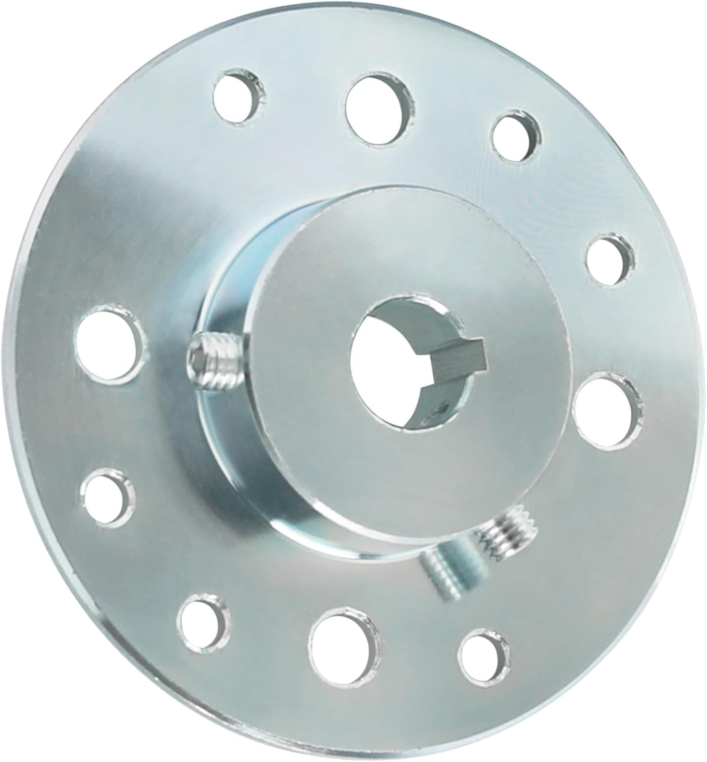 Chain Sprocket Axle Hub Adapter Keyed Hub Aluminum for Go Kart Karting Dirt Bike E-Bike Golf Cart ATV UTV Quad Buggy Dune Four Wheelers Tricycle Taotao Offroad Motorcycle Motocross (16mm Axle Hole)