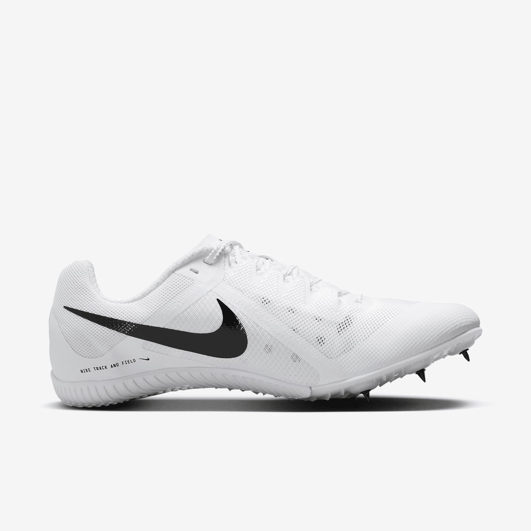 Nike Zoom Rival Track & Field Multi-Event Spikes (FZ9664-100, White/Metallic Silver/Black) Size 14