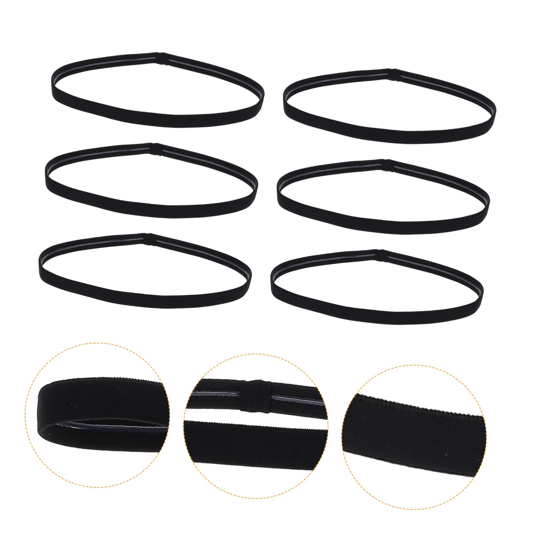 HANABASS fascia sportiva da uomo fasce per da uomo ia da calcio da ia atletica e antisudore per ia da elastica ia per nylon