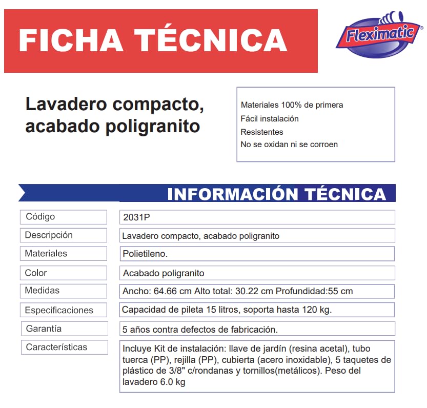 Mejores review On-line Lavadero de 40 cm los mejores 10. 21 Imagen adicional