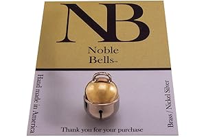 Handmade in USA Extra Loud Multifaceted Clacker Collar Bell for Dogs