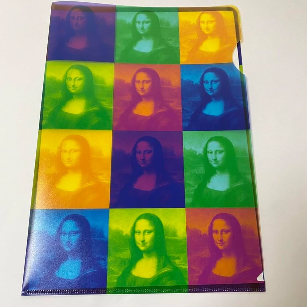 Amazon.co.jp: モナリザ A4クリアファイル ルーヴル美術館 : 文房具