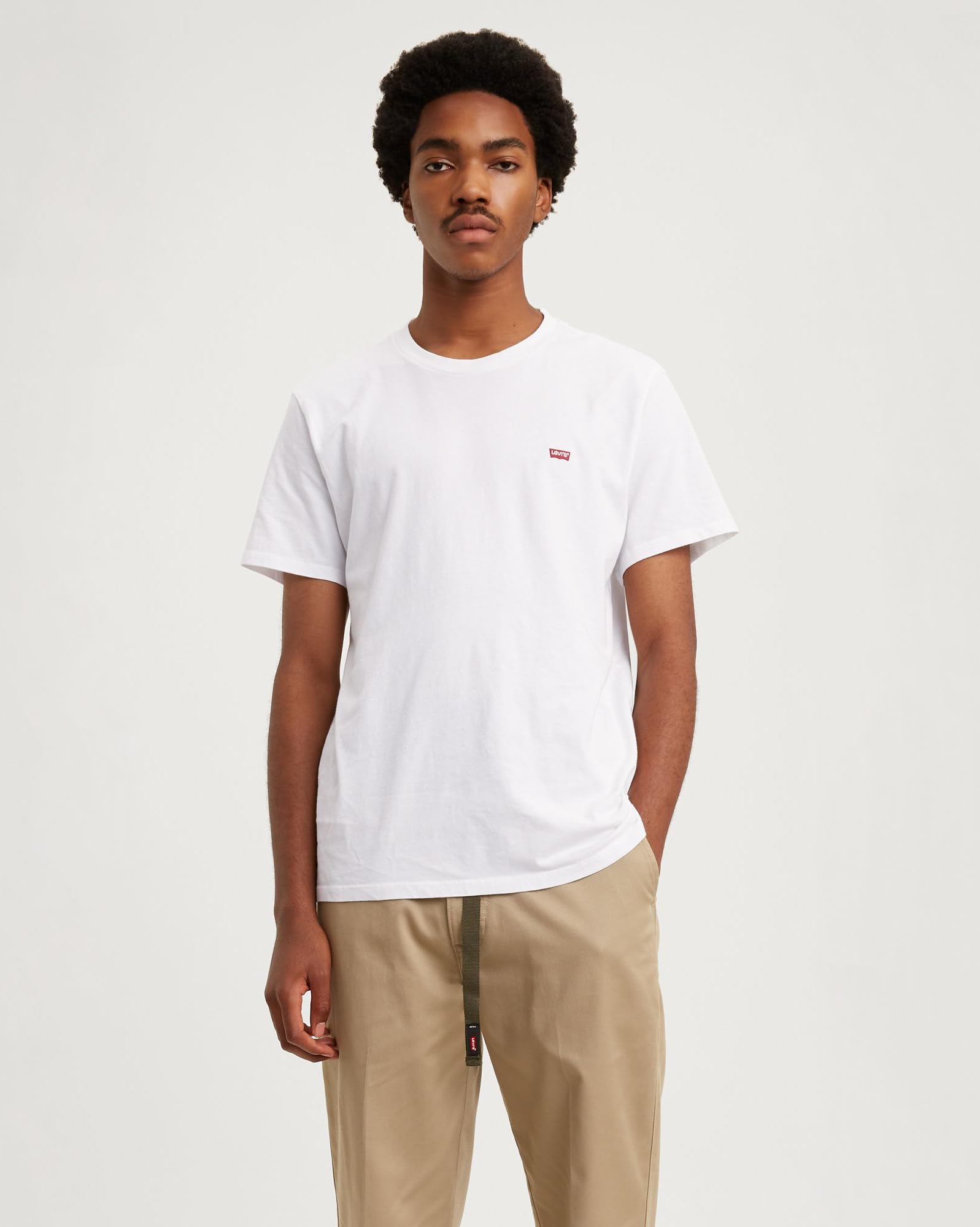 Levi'S SS Original Housemark - Camiseta para Hombre con Logotipo de Chesthit