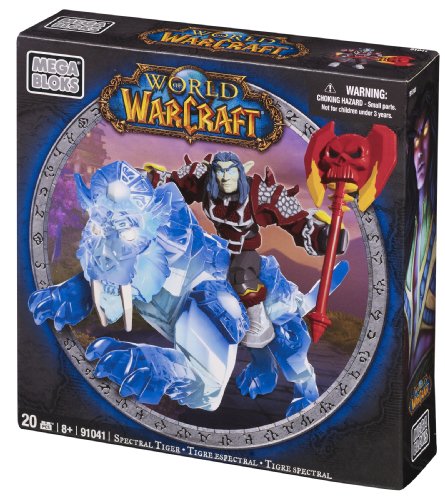 Mega Bloks World of Warcraft Spectral Tiger and Seperon - Tigre Spectral et Seperon