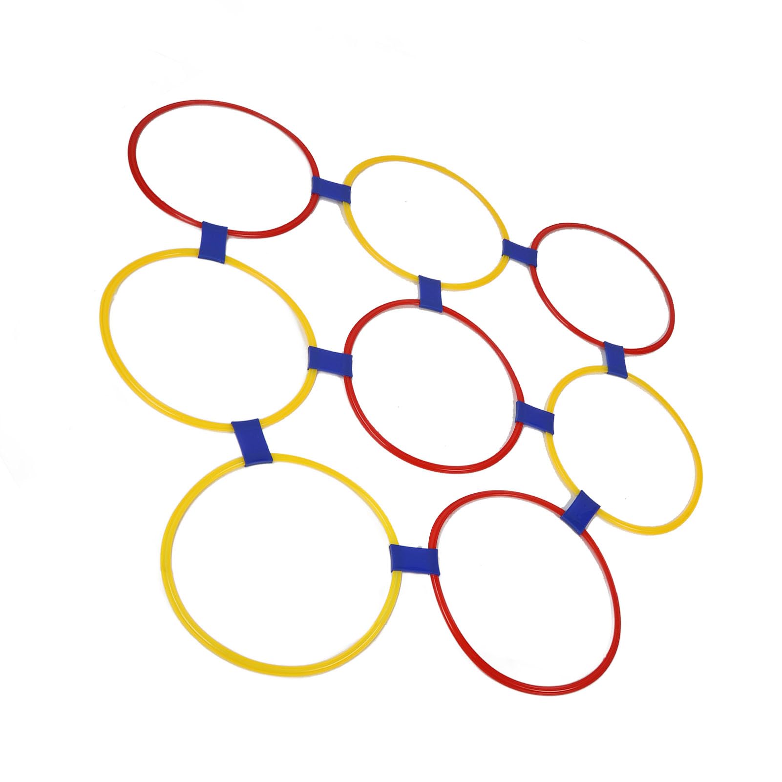 Cerchi Per Esercizi Cryfokt - 10 Pezzi, Diametro 47", Per Bambini E Adulti - Foto 5