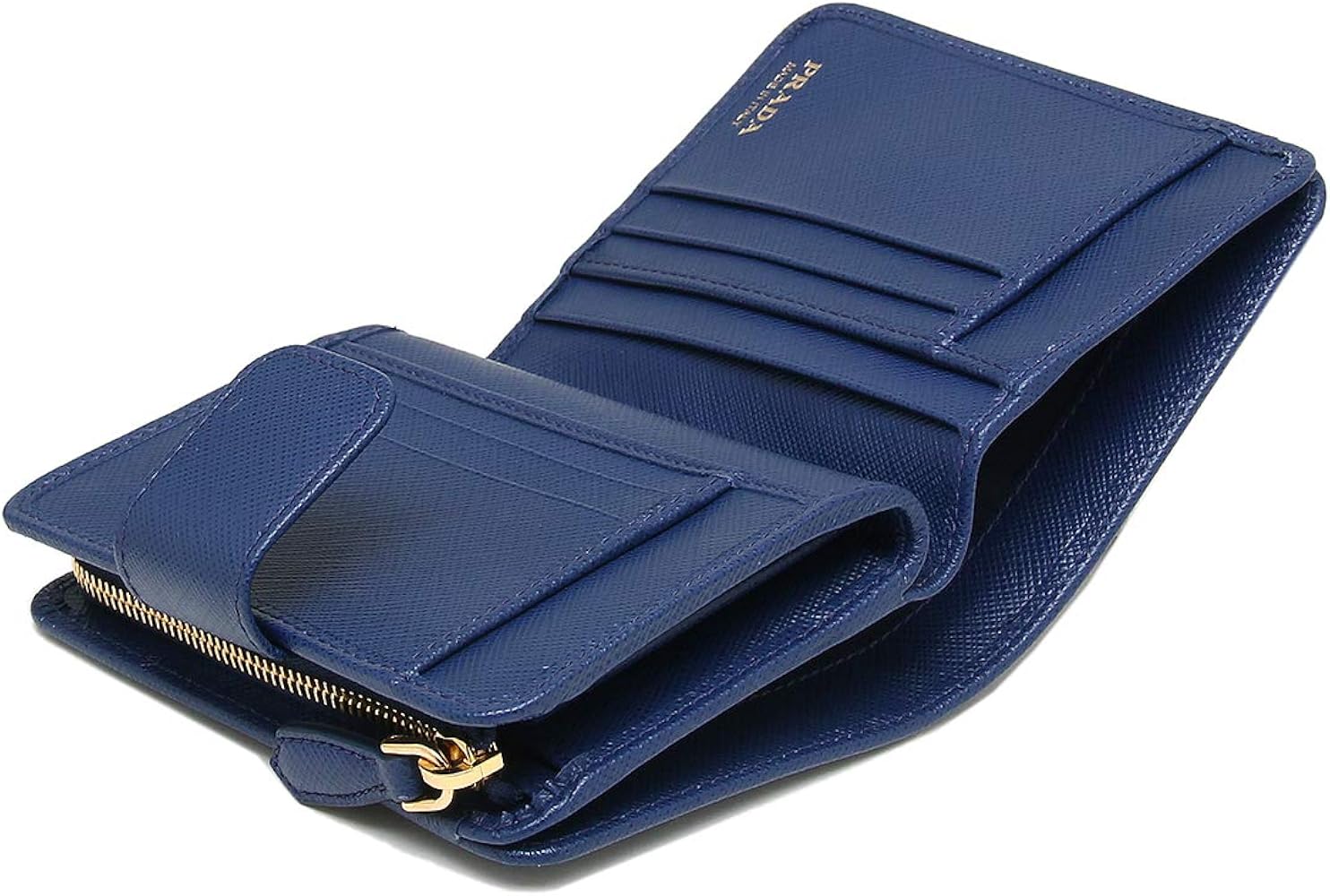 Amazon | [プラダ] 二つ折り財布 折財布 1ML018 QWA レディース ブルー