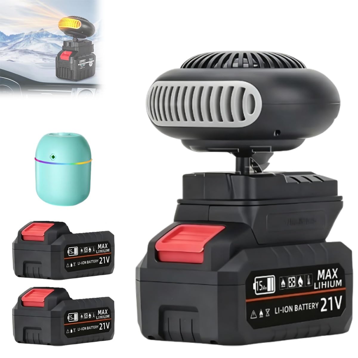 Chauffage D'appoint D'intérieur, Chauffage Portable, Chauffage Rapide Ptc En Ceramique Petit Chauffage Dappoint Thermostat Chauffage Electrique Pour Chambre A Coucher Bureau Et Utilisation 85225662