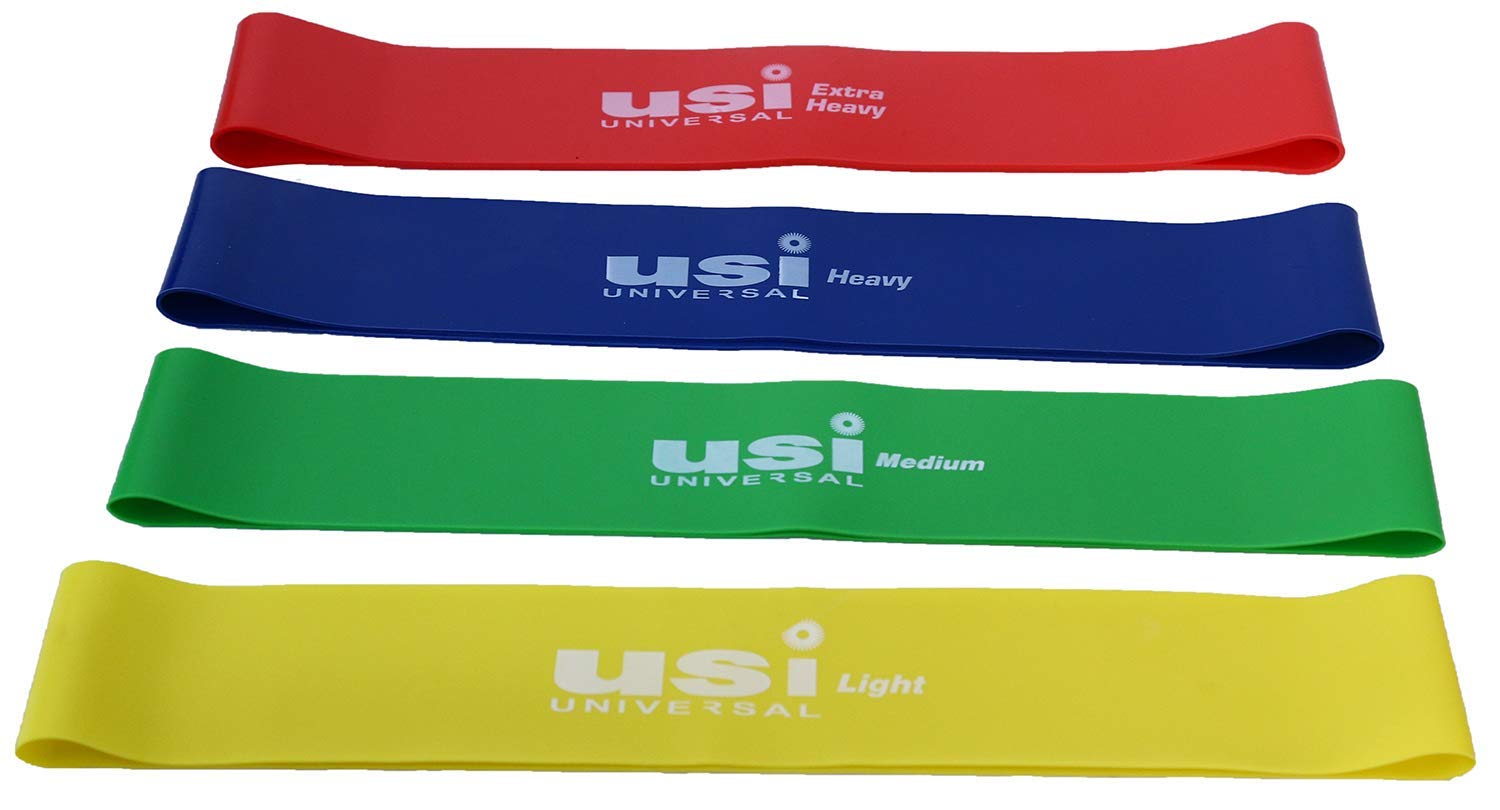 USI UNIVERSAL THE UNBEATABLE Set 4 Resistance Stretch Fitness Small Body Mini Loops (B084TL5SF4) Amazon Price History, Amazon Price Tracker
