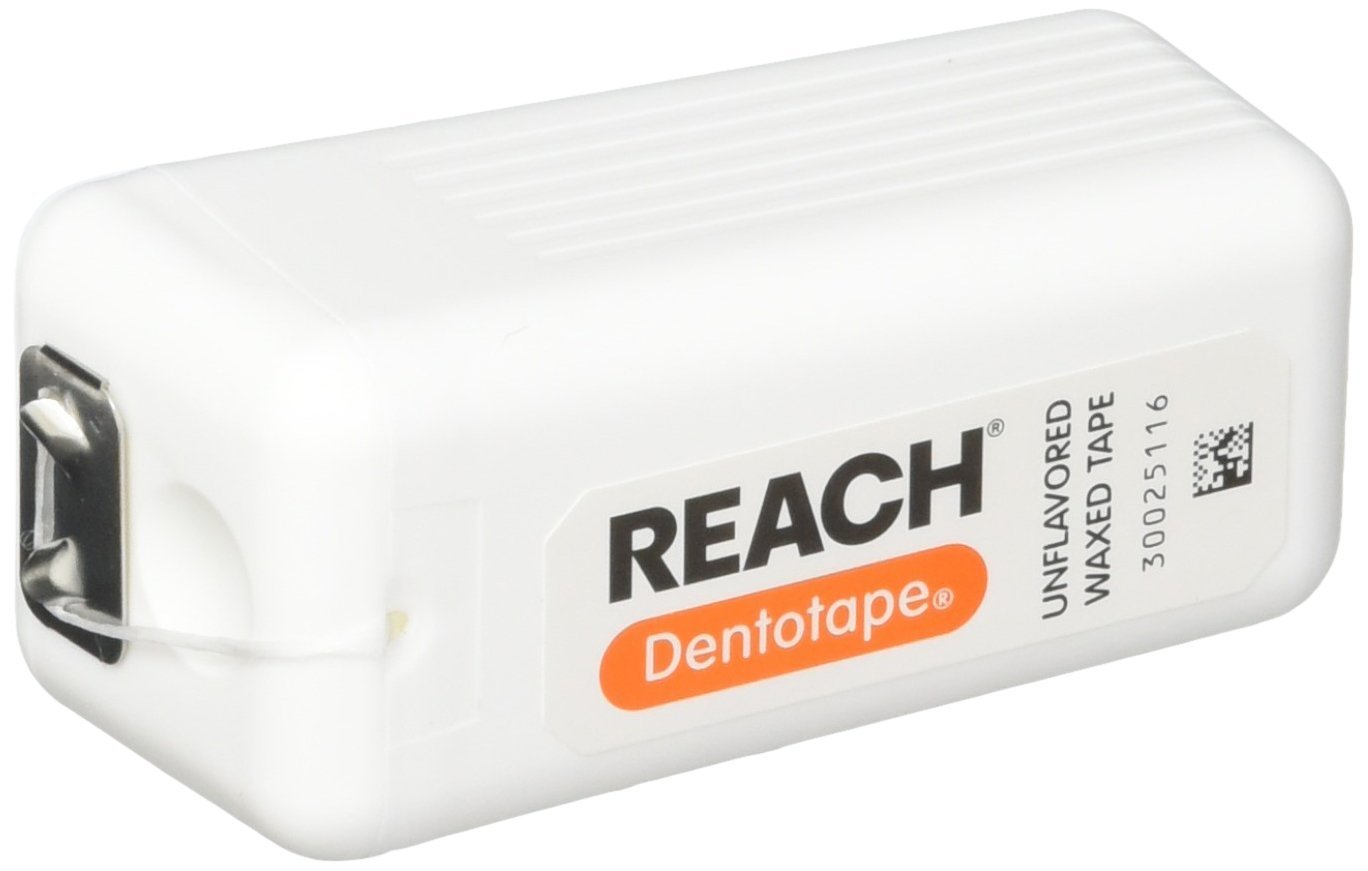 Amazon.com: Reach Dentotape Waxed Dental Floss with Extra Wide