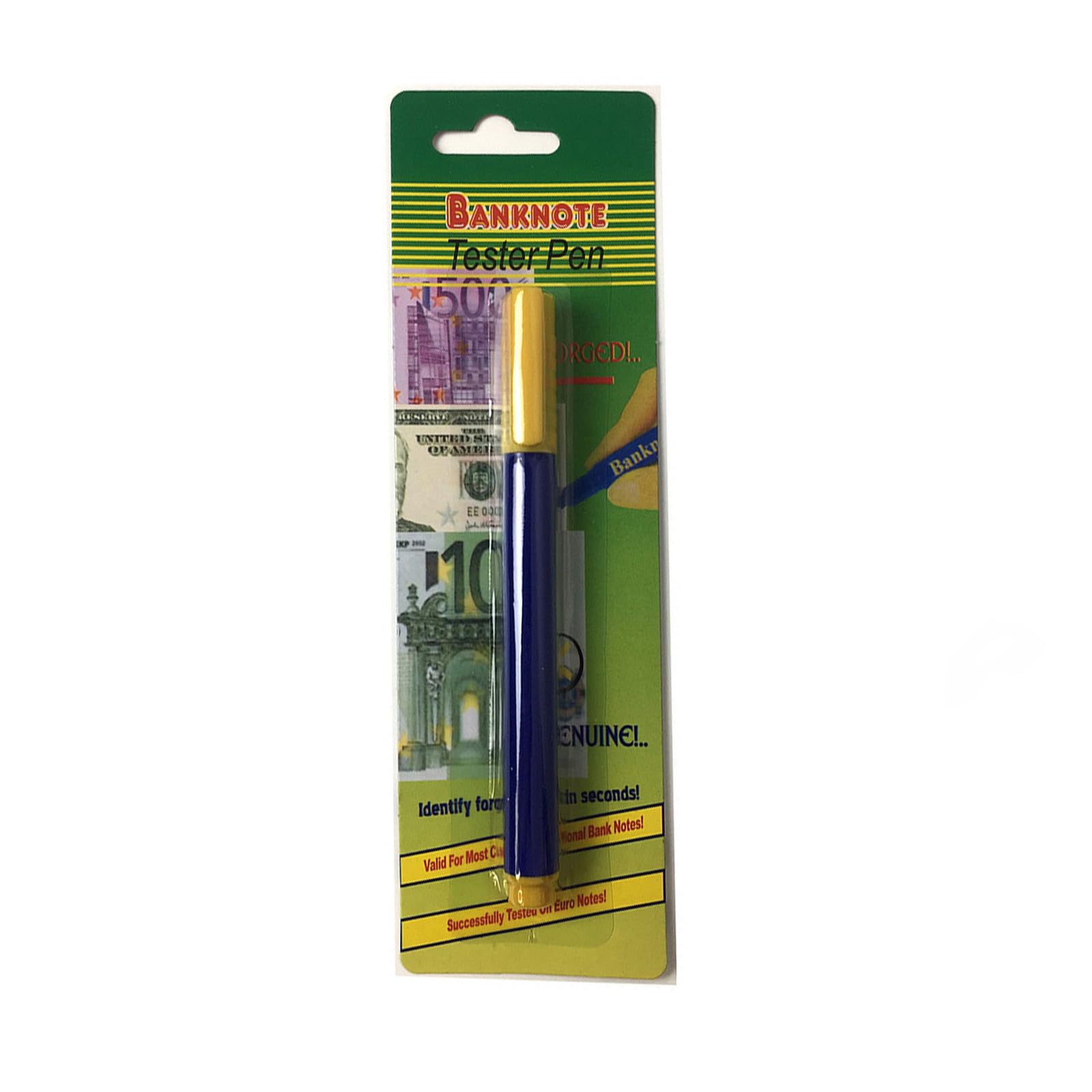 Tsophreniq Blue Money Checker Fake Bill Checker Tester Pen Portable Currency Detector Detector Tester