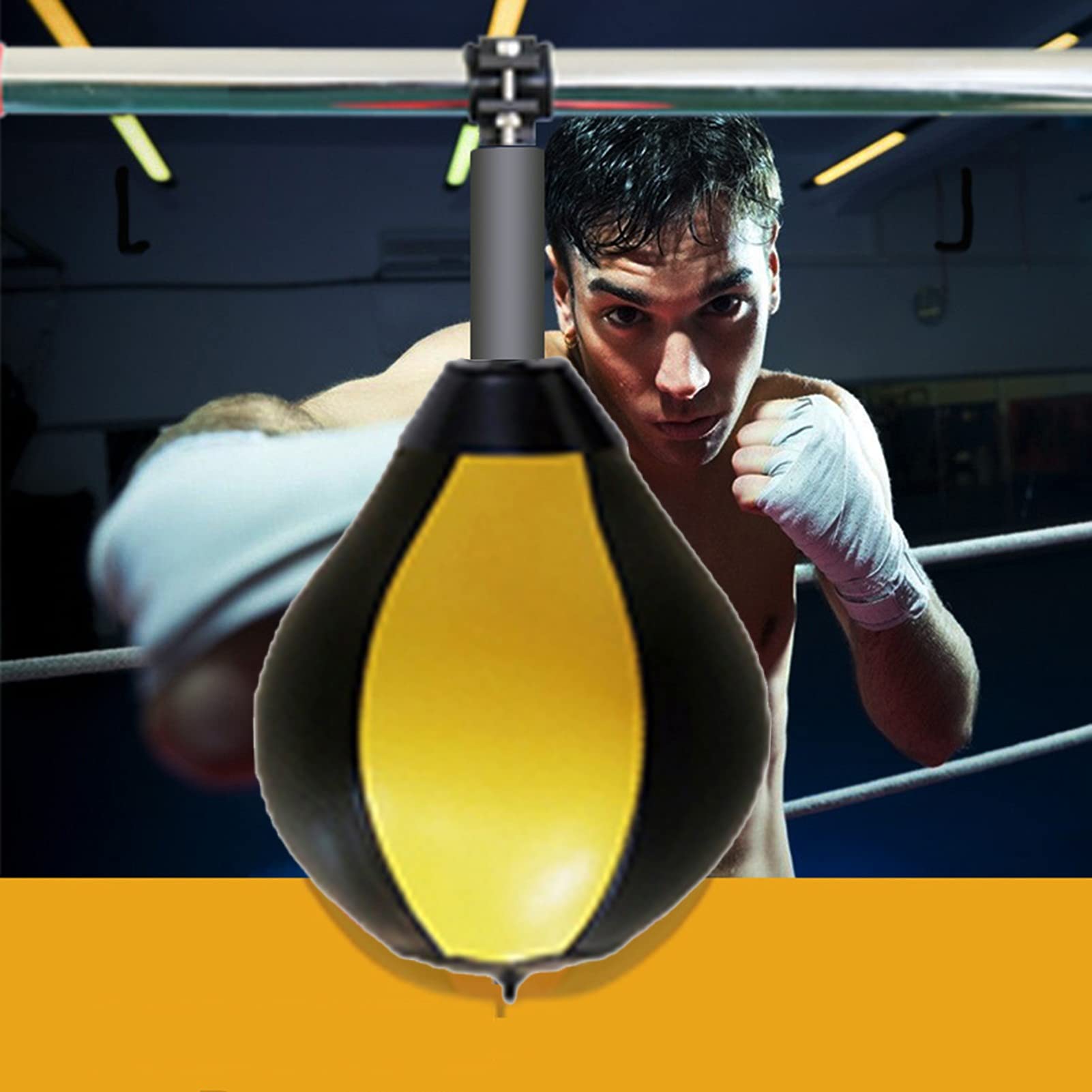 RILLNA サンドバッグ 黒/黄 サンドバッグ（黄/黒） RILLNA サンドバッグ 黒/黄