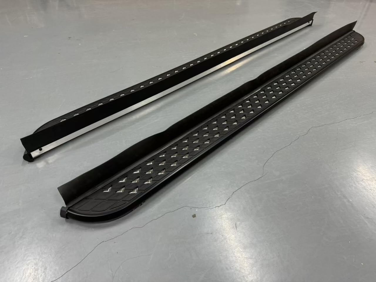 2Pcs Running Boards Side Steps Pedal Nerf Bars Fits for Toyota Grand Highlander 2024 2025 Black Nerf Bar