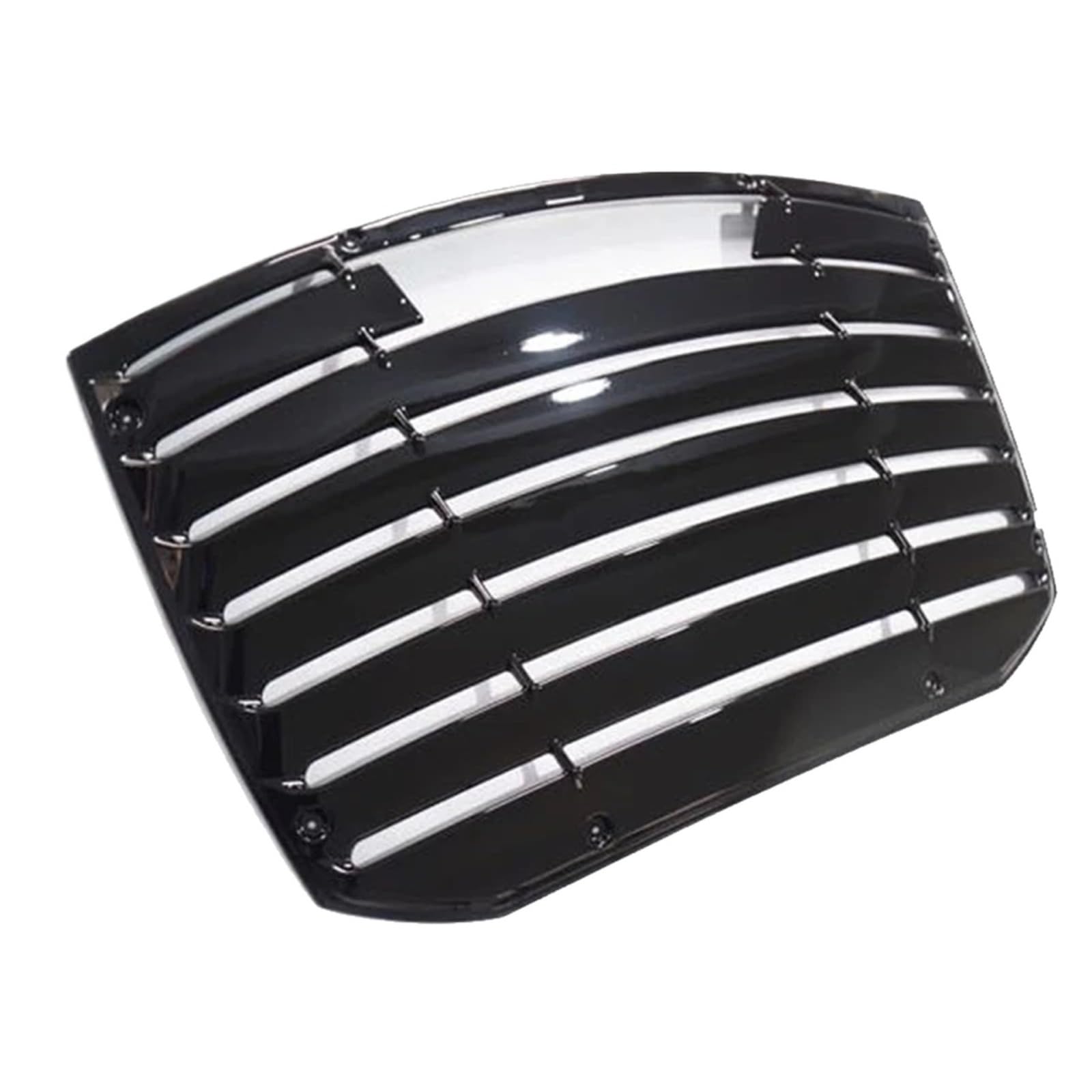 Car Rear Window Louver Top Wing Spoiler Rear Sun Shade Blinds Compatible for Toyota GT86 86 Compatible for Subaru BRZ Air Outlet Diffuser Shutter(TRD Bright Black)