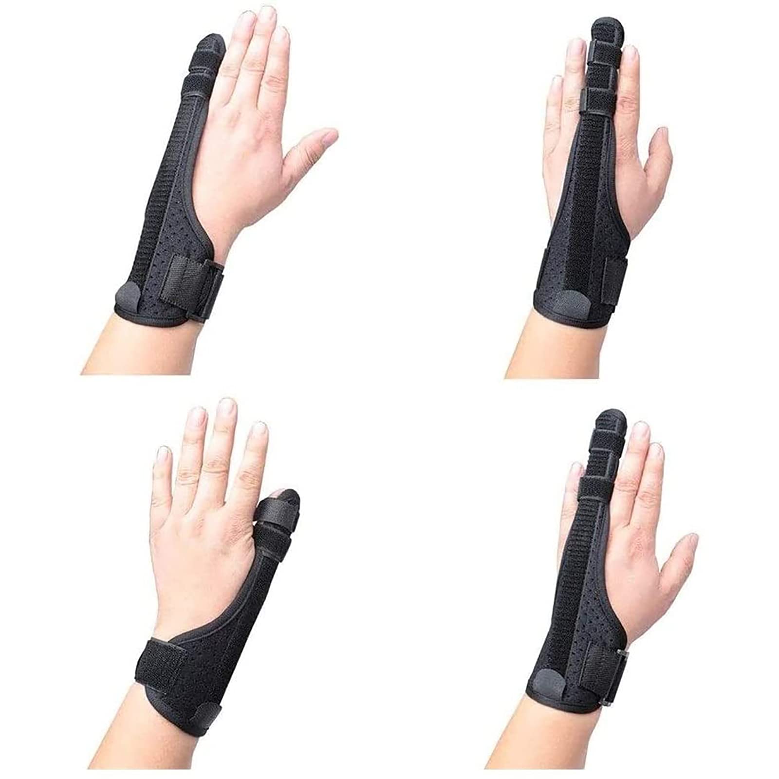 Finger Support Training Brace, Schlaganfall-Reha-Arthritis-Handschuhe Gebrochene Finger Schützende Handgelenkschutz-Halterung Für Trigger/Mallet Finger Rheumatoide Arthritis Oder Gebrochene Schmerze Drogerie & Körperpflege