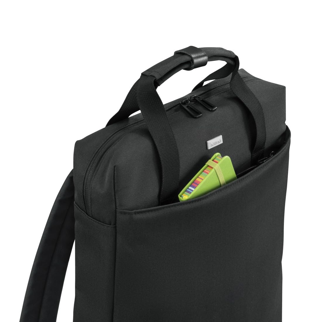 Hama Zaino per computer portatile fino a 16,2 pollici (zaino resistente agli urti, zaino business con borsa per computer portatile, zaino intero con telaio protettivo, organizer, accessori per laptop,