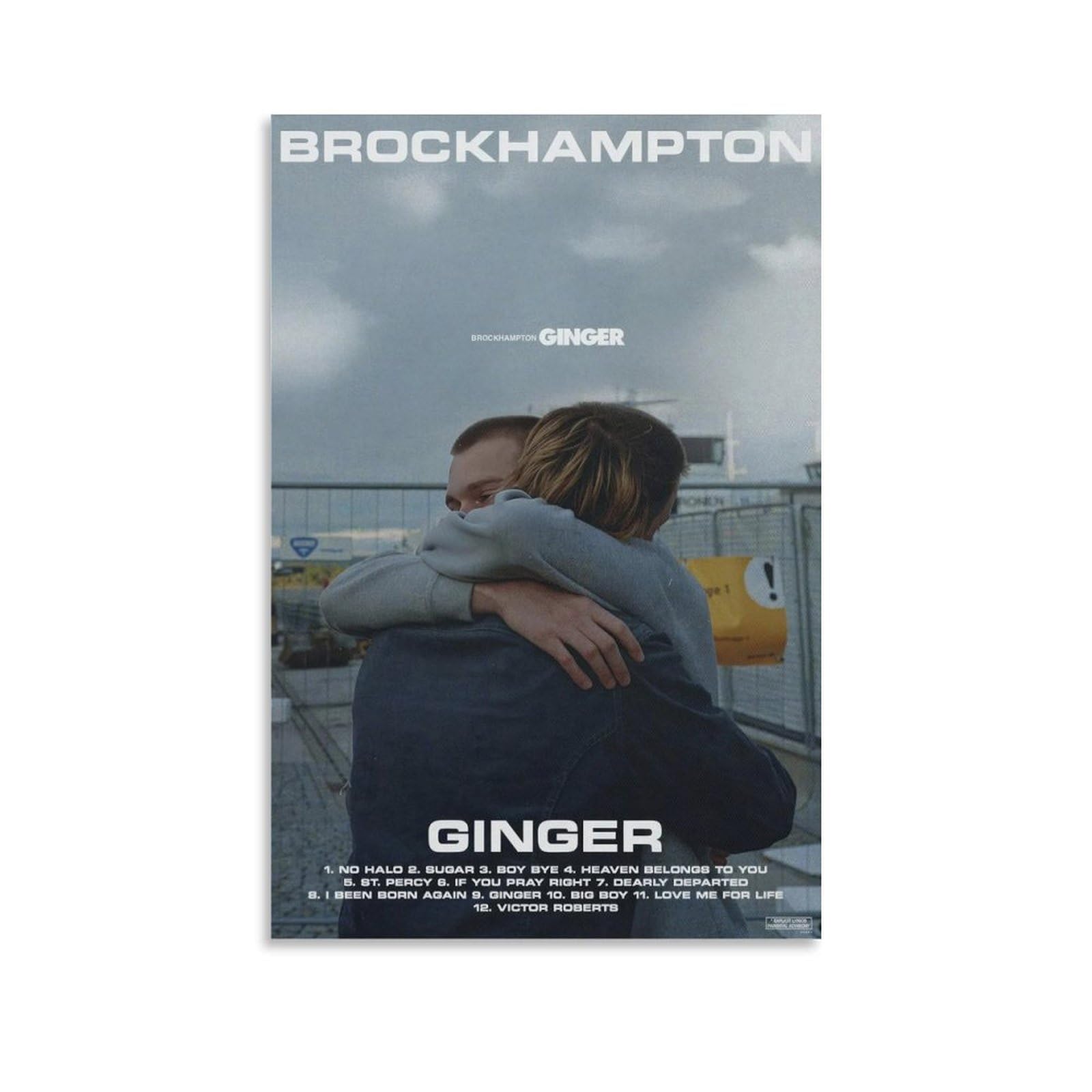 DAXXIN BROCKHAMPTON GINGER 20 Canvas Poster Wall Decorative Art Painting Living Room Bedroom Decoration Gift Unframe-style12x18inch(30x45cm)