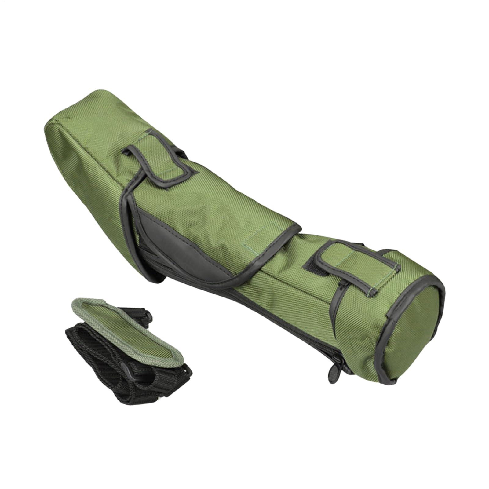 Generisch Étui de rangement télescopique pour longue-vue, sac de voyage télescopique polyvalent en nylon avec bandoulière réglable, Calibre 80 mm, Voir description, Voir description