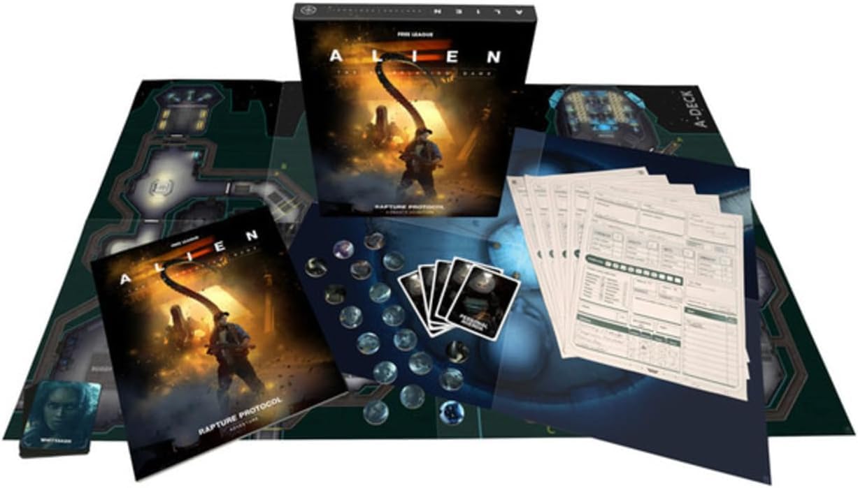 Alien RPG Rapture Protocol Cinematic Adventure Set