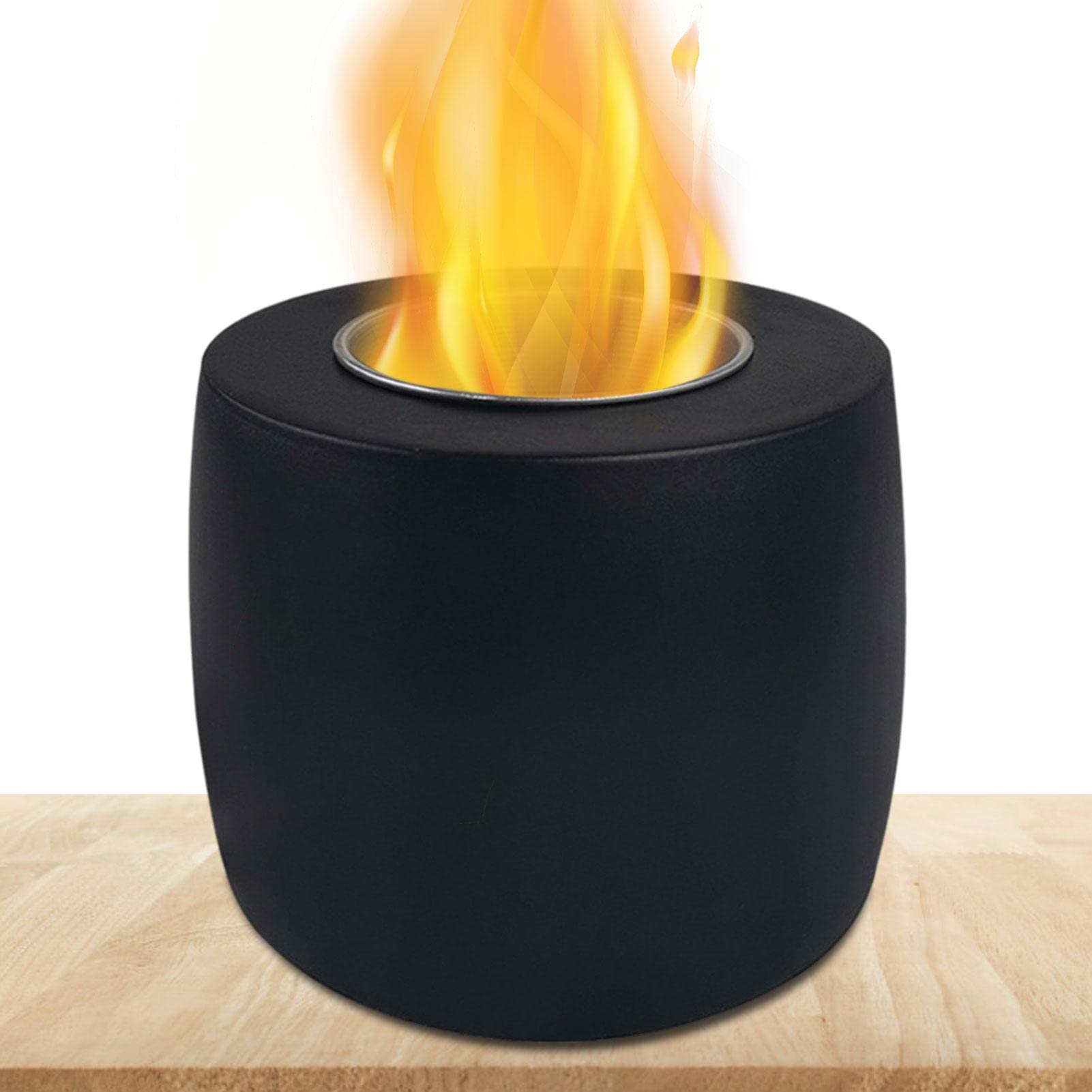 Veeteah Fireplace - Compact and Lightweight Fireplace - Fireplace and Table Top Fire Pit for Patio, Zen Design Centrepiece
