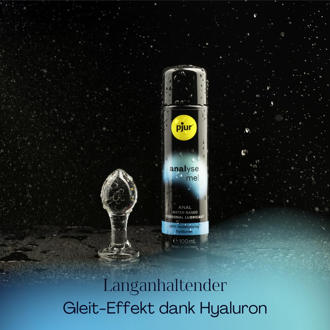 pjur analyse me! Moisturising - Gleitgel auf Wasserbasis - für komfortablen  Analverkehr
