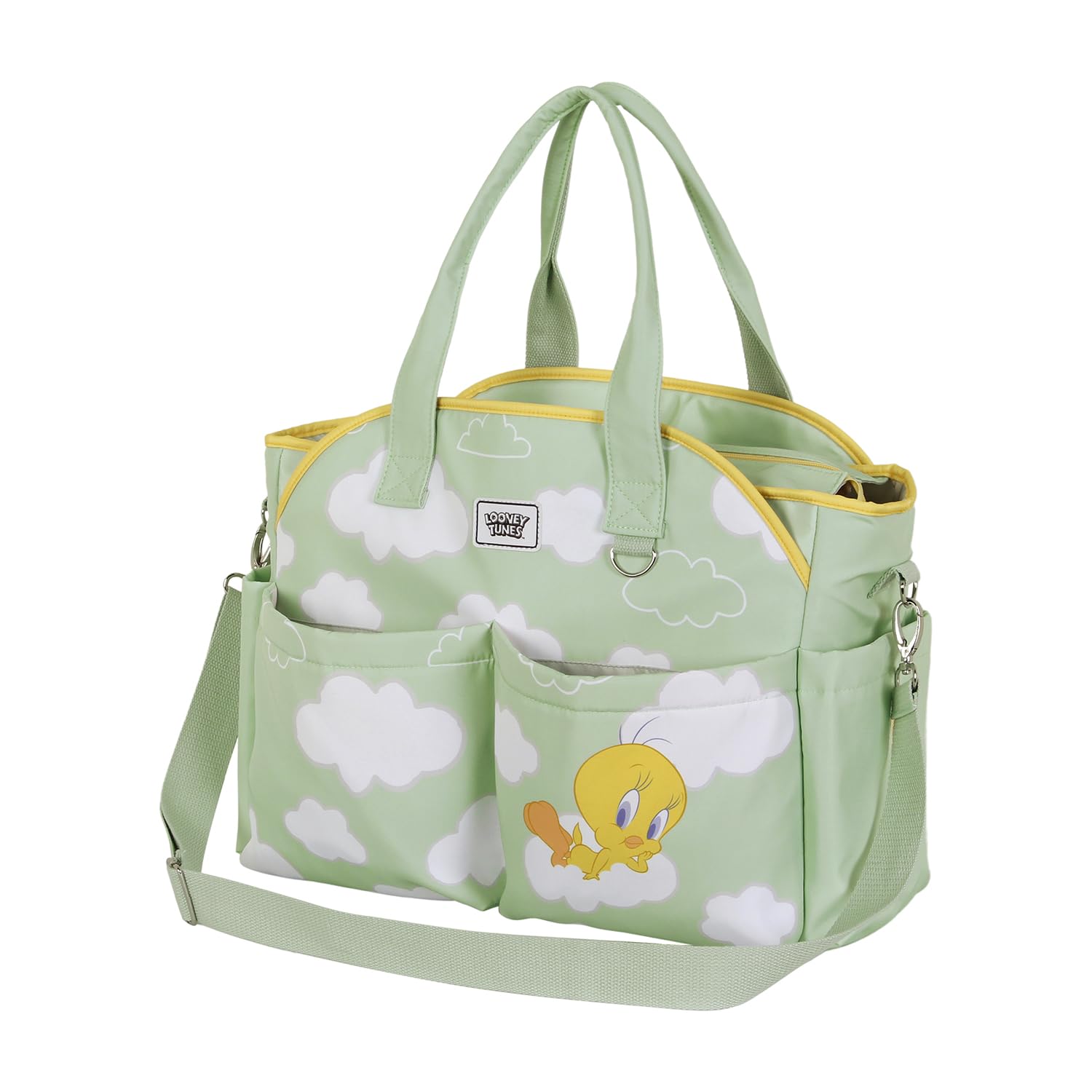 Looney Tunes Tweety (Titi) Clouds-Sac Poussette Bébé Mommy, Vert