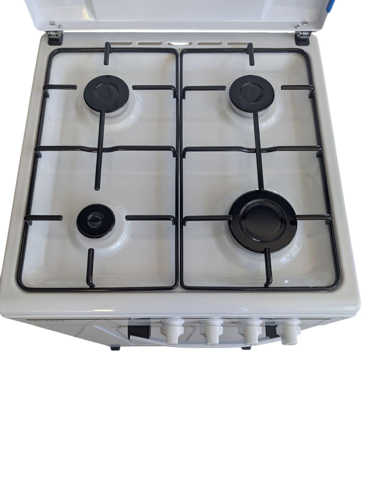 LAREL Cucina a Gas Fornello 4 Fuochi Mobile Bianco MOB.S413BW GPL/METANO