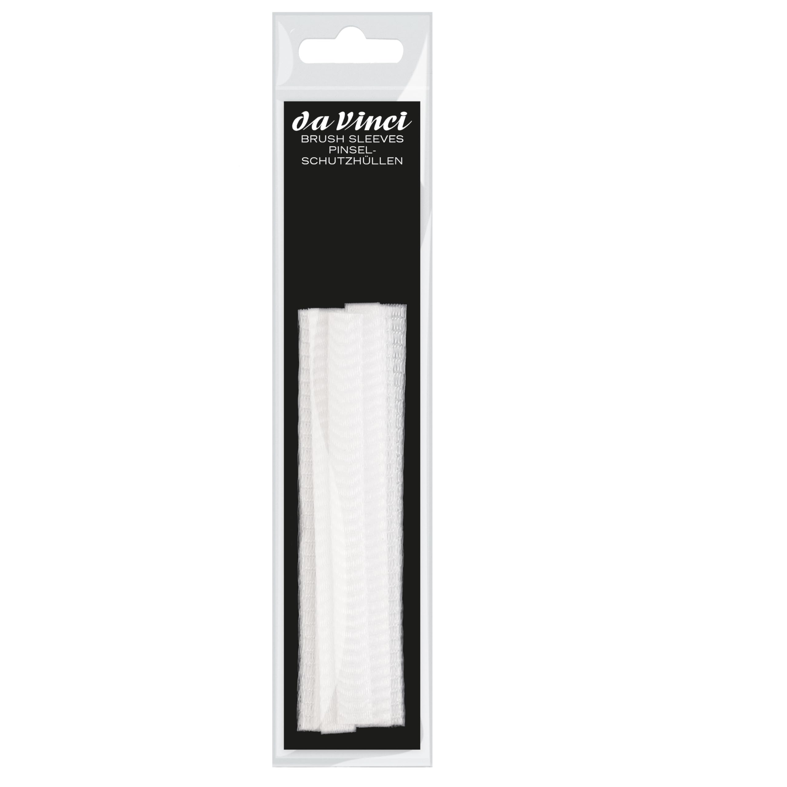 da Vinci Brush GUARDS - Brush Protector - Brush SLEEVES/Set including 6 Small & 6 Wide Pcs, White - Image 2