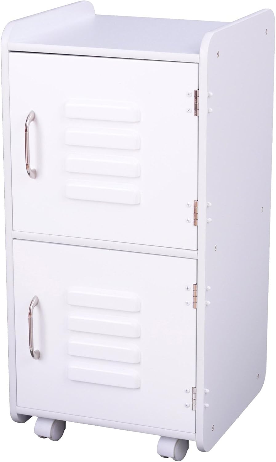 Kid's Storage Lockers, White Sturdy Durable Materials