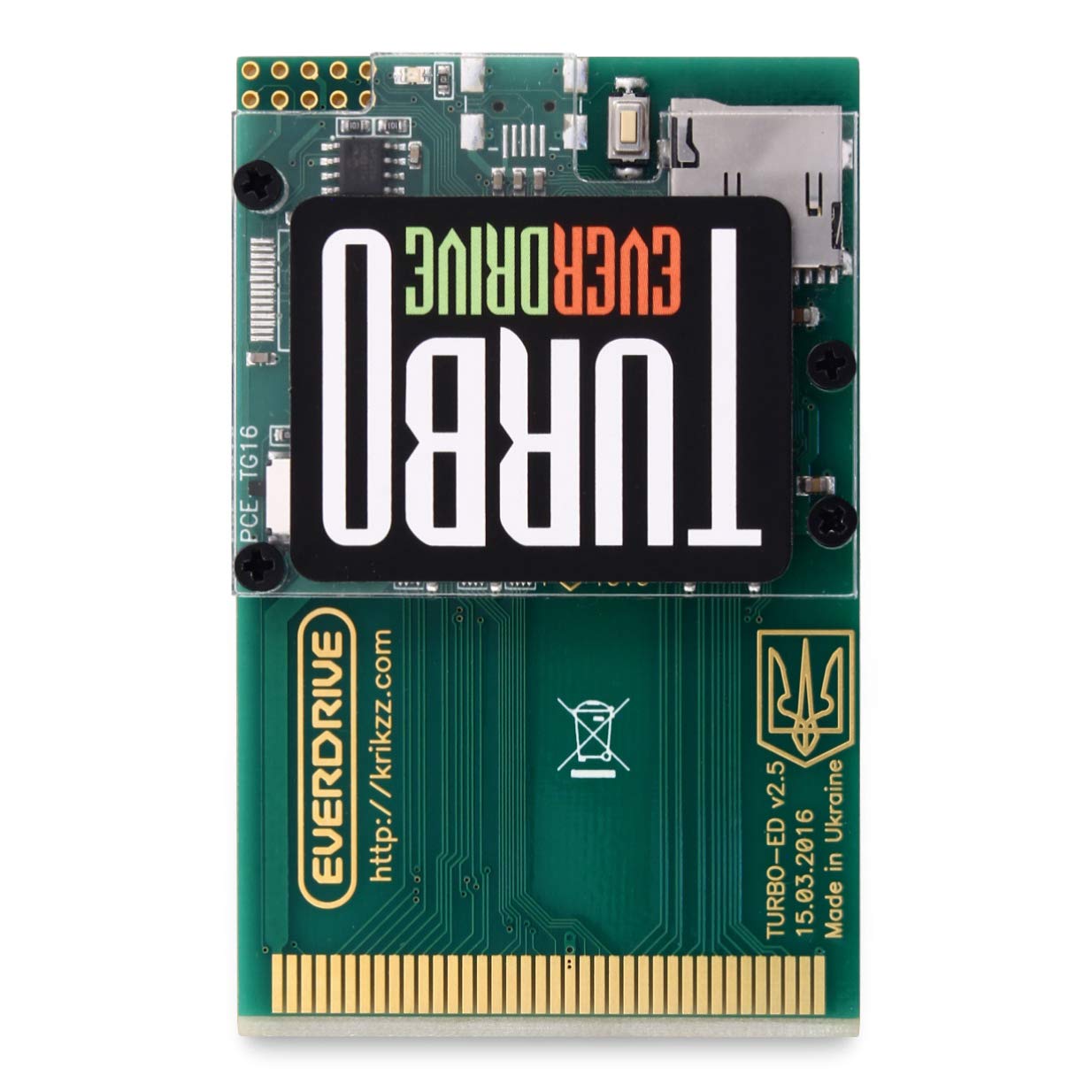 Buy Turbo EverDrive v2 Flash Cartridge Card for TurboGrafx16 and PC