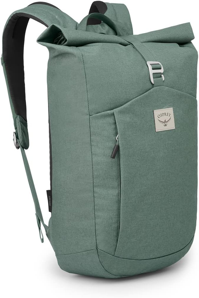 Mochila Osprey Arcane Roll Top Commuter, verde hoja de pino