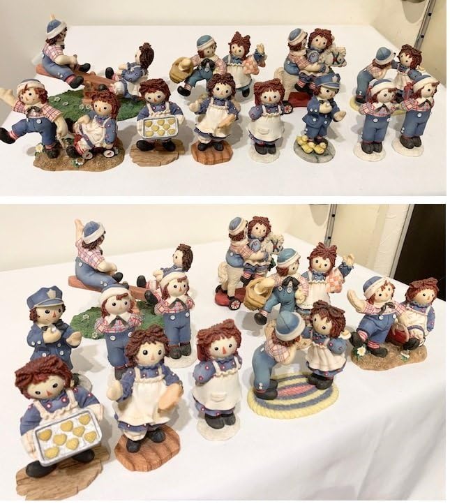ラガディアン&アンディ　人形　缶　フィギュア　生地　　まとめ売り ラガディアン&アンディ 人形 缶 フィギュア 生地 まとめ売り