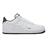 Air Force 1 '07 LV8 Mens Basketball Shoes (White/Anthracite) (HM9483-101, Black/White)
