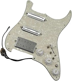Prewired Loaded Pickguard Guitar Pickups Humbucker Pickups Wiring Harness Push-Pull Single Cut Set For guitar pickguard pickup