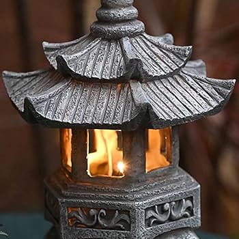 Amazon | ガーデンライト ソーラー ライト 灯篭 とうろう 和風