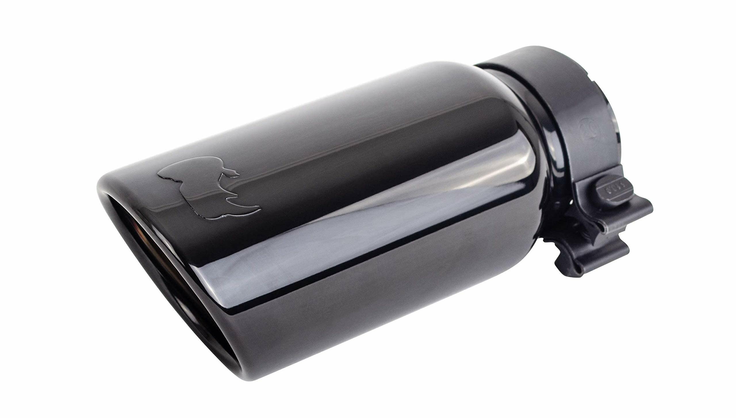 10" black Chrome Stainless Steel Exhaust Tip -3" ID, 4" OD