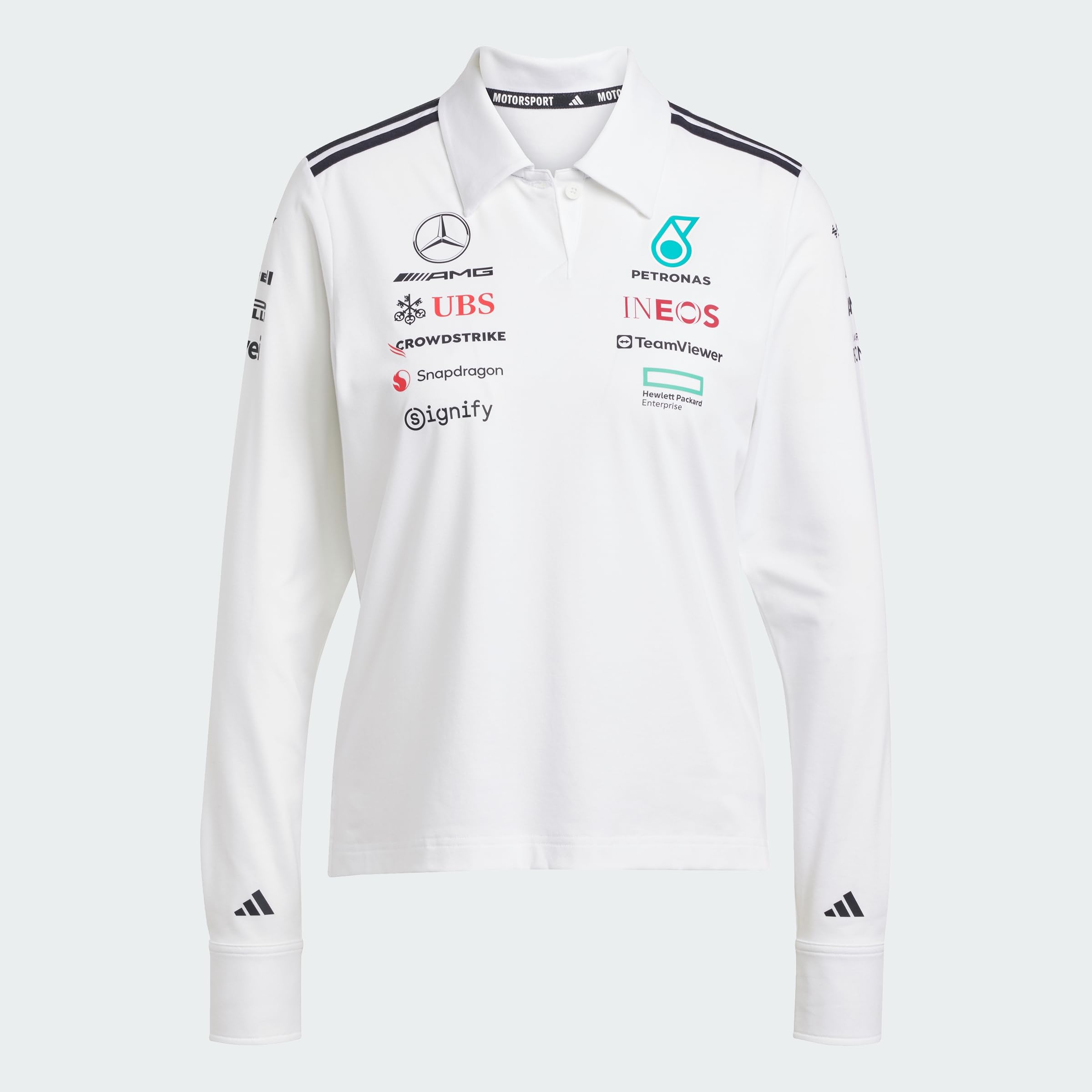 Adidas Mujer Mercedes - AMG Petronas Formula One Team Team Polo Long Sleeve Women