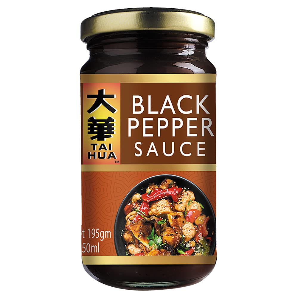 TAI HUA Black Pepper Sauce (150ml/200g) Product of Malaysia Sauce for Asian Cuisine (B07VQLCR8C) Amazon Price History, Amazon Price Tracker