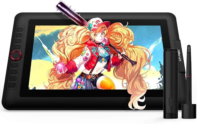 XP-PEN Artist13.3 Pro Drawing Tablet, 13.3 inch Portable Digital Pen Display with Battery-Free Stylus for Art Design