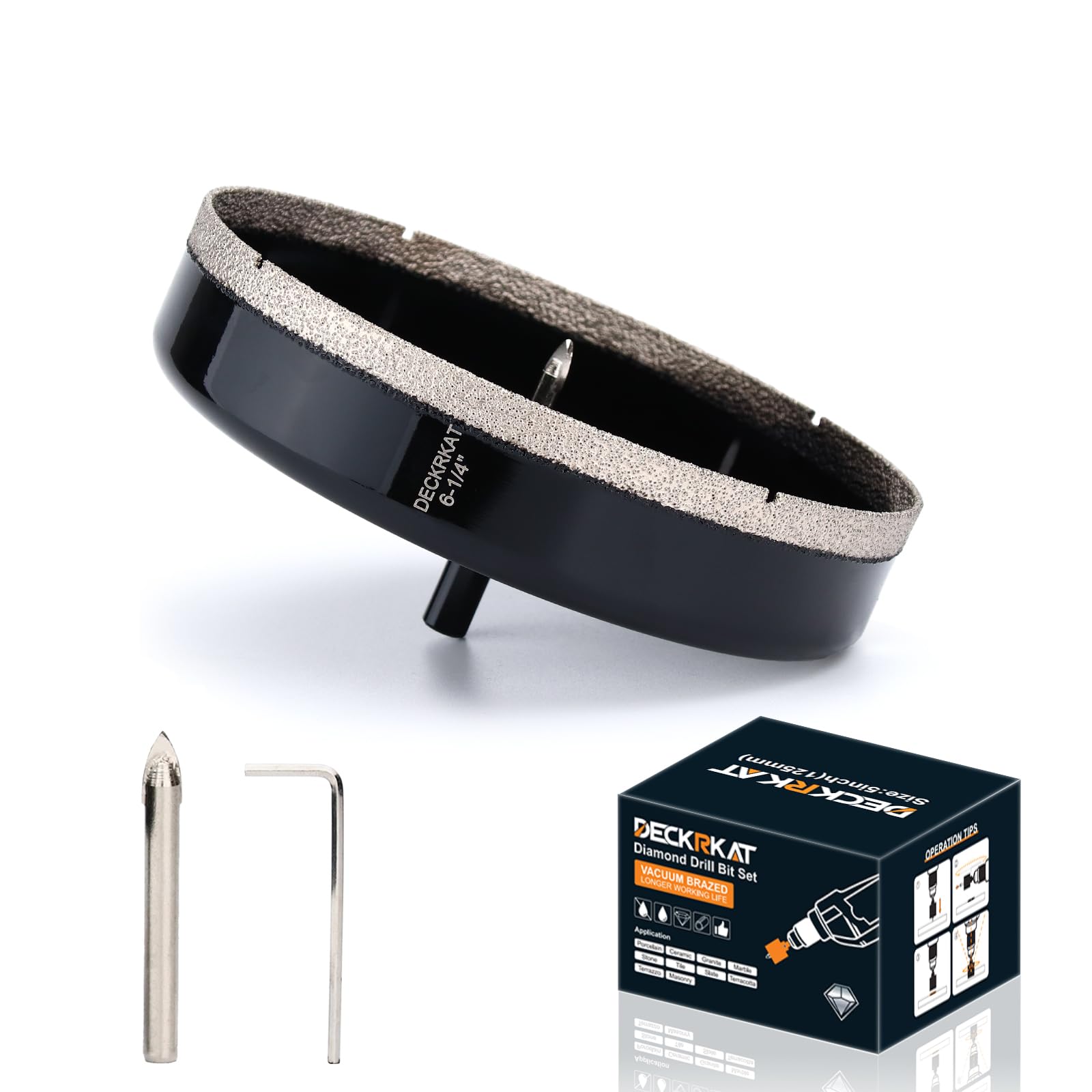 Diamond Hole Saws - Cut Tile, Stone & More -21