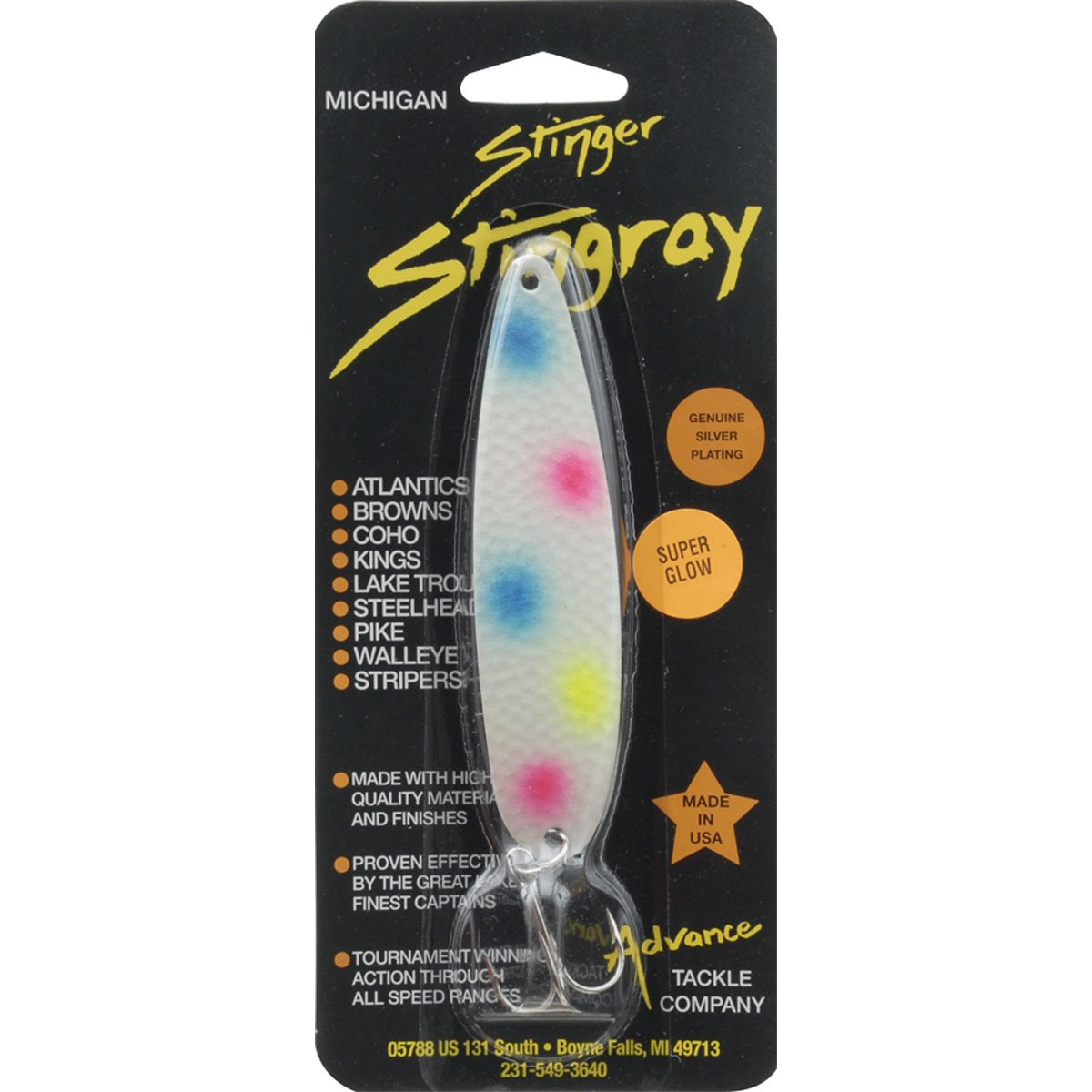 Advance Tackle Advance Tackle Stinger S Silver ' One Size